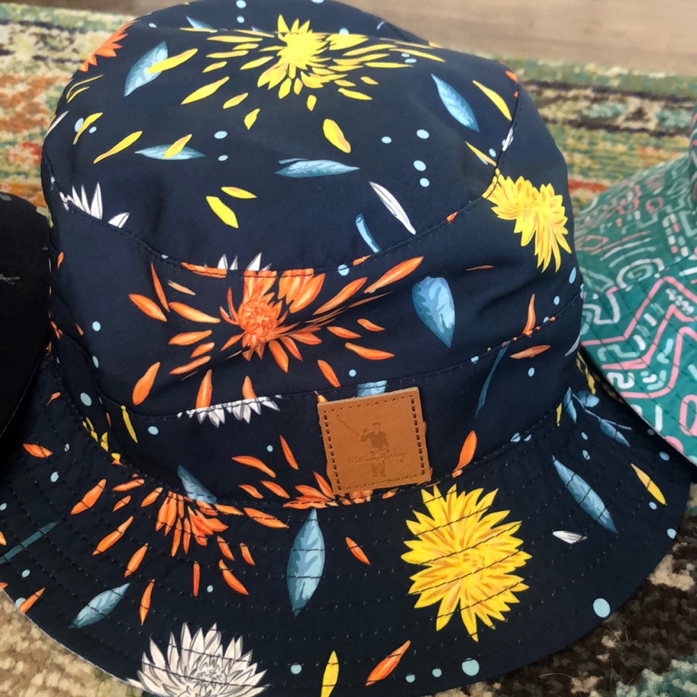 Reversible floral bucket hat William murray